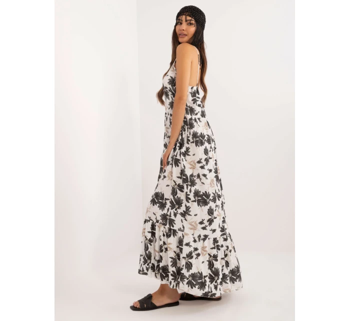 Šaty DHJ SK 7772.25 biela a čierna