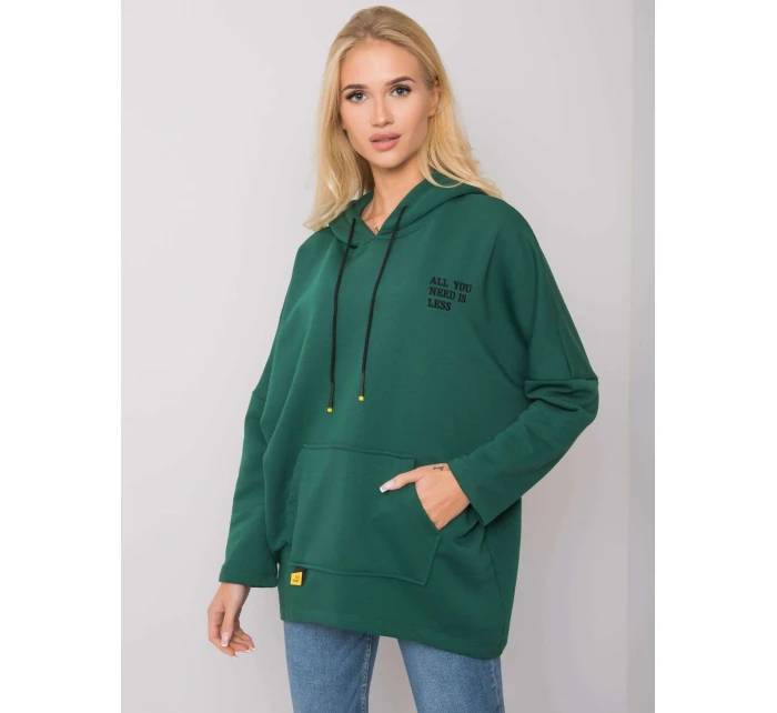 Mikina RV BL 7098.28 tmavo zelená