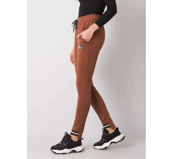 Tepláky RV DR 5773.18X tmavo hnedá