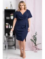 Dámské šaty model 18587035 modré - Karko Dámské šaty model 18587035 modré - Karko