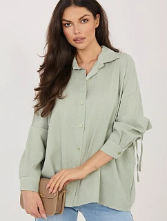 Košeľa s dlhým rukávom model 226475 Taliansko Moda