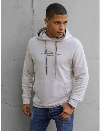 Pánska ťavia mikina FashionStreet BX5460 Pánska ťavia mikina FashionStreet BX5460