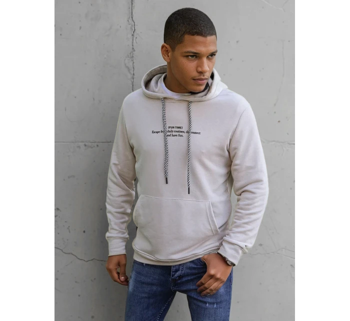 Pánska ťavia mikina FashionStreet BX5460 Pánska ťavia mikina FashionStreet BX5460