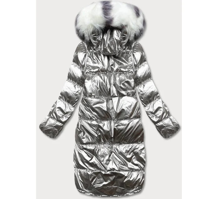DWUSTRONNA METALICZNA KURTKA ZIMOWA model 21243690 - MINORITY