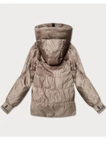Damska kurtka ze Goodlookin beżowa model 22026334 - S'WEST