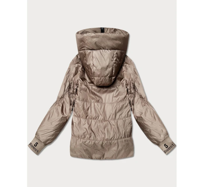 Damska kurtka ze Goodlookin beżowa model 22026334 - S'WEST