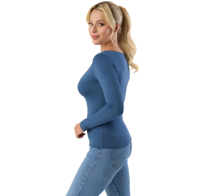 Dámska blúzka Manati long denim - BABELL