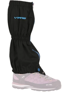 Viking Volcano nepremokavé trekingové gamaše so sťahovacou šnúrkou čierne (850/19/6743/15)
