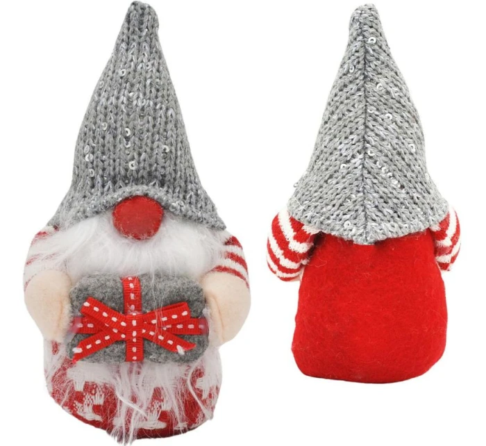 SKRZAT GNOM DEKORACYJNY model 21833231 SZARY BOY