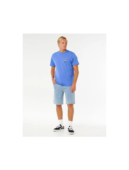 Koszulka męska RIP CURL Fade Out Icon Tee niebieska Koszulka męska RIP CURL Fade Out Icon Tee niebieska