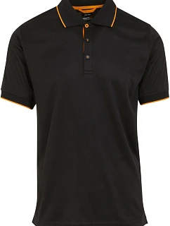 Piqué polo "Navigate" 36.S black/orange pop model 22417948 - Regatta