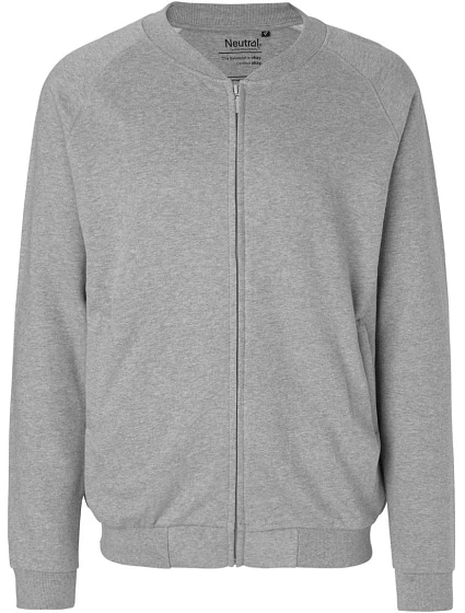Neutral O 73501 Unisex mikina z bio bavlny 77.7301 športová sivá Neutral O 73501 Unisex mikina z bio bavlny 77.7301 športová sivá