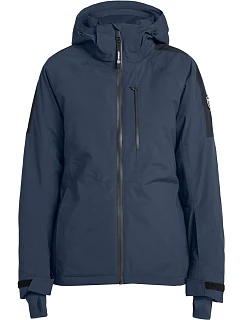 Tenson Core Ski Jacket Women Dámska lyžiarska bunda s kapucňou 84.7093 tmavomodrá