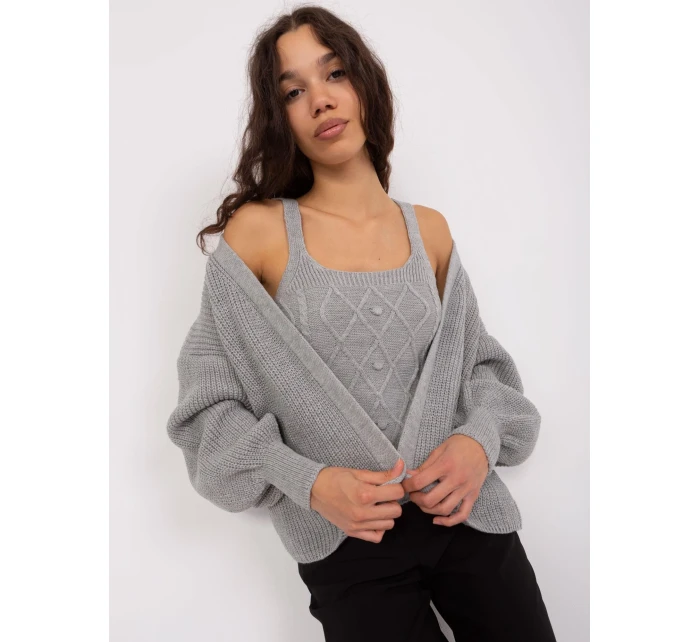 Súprava BA KMPL 8019.20 sivá