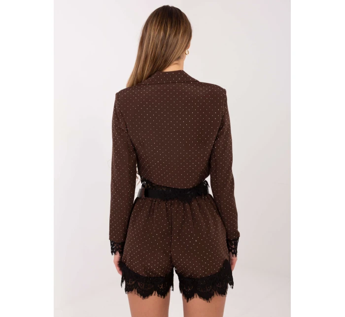 IT SN šortky FL9965.88 tmavohnedé