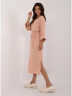 Šaty LK SK 509694.61 broskyňová