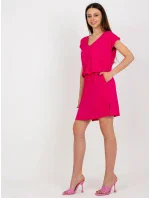 Dámske šaty 658.62P fuchsiová - Rue Paris