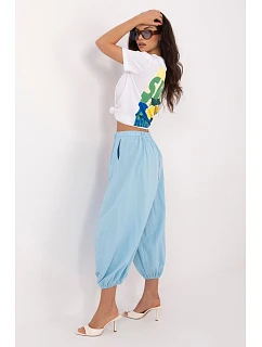 Šnúrové nohavice model 226230 Taliansko Moda