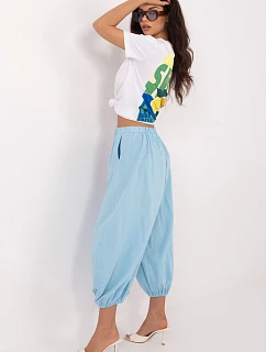 Šnúrové nohavice model 226230 Taliansko Moda