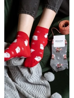 Dámské vánoční ponožky model 21327630 3540 - Steven