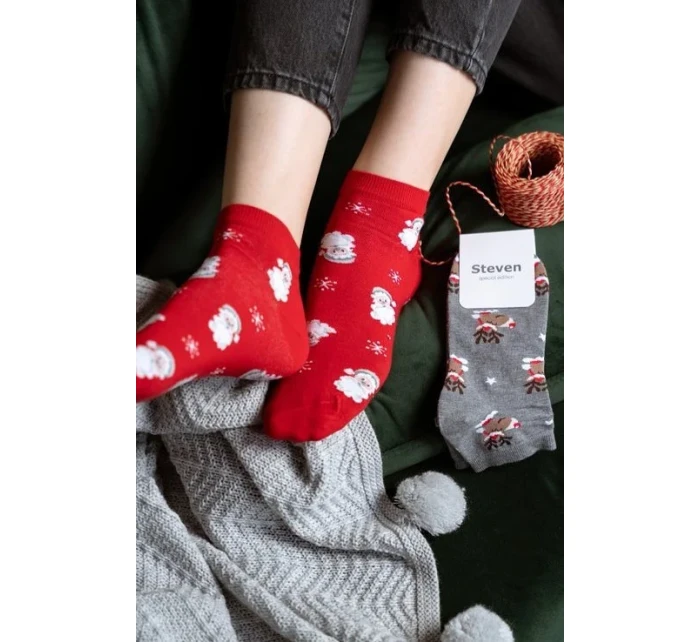 Dámské vánoční ponožky model 21327630 3540 - Steven