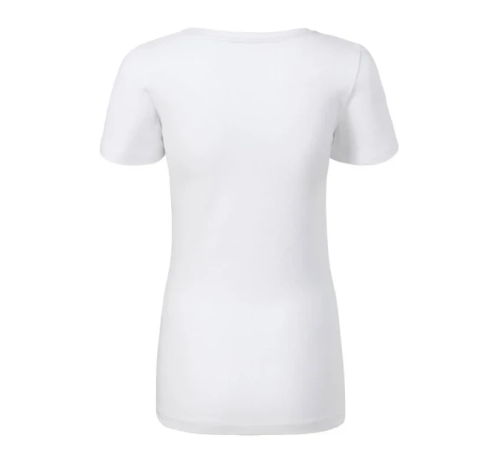 Malfini Action Tričko s výstrihom do V W MLI-70100 white