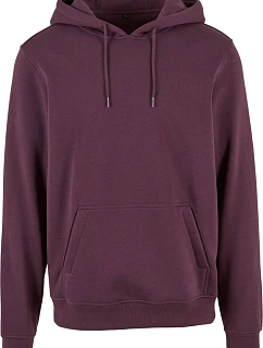 BY 011 Mikina s kapucí z těžké bavlny model 22435590 plum purple - Build your Brand
