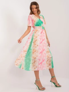 Sukienka DHJ SK  jasny różowy model 20095263 - FPrice