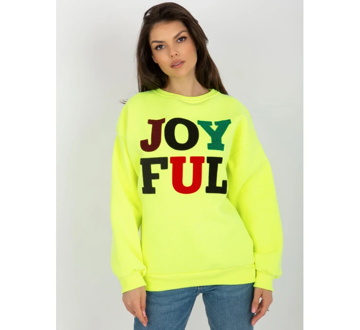 Mikina EM BL 617 5.00X fluo žltá Mikina EM BL 617 5.00X fluo žltá