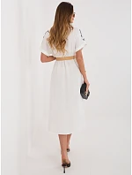 Šaty IR SK 2689 1.88 biela a tmavomodrá