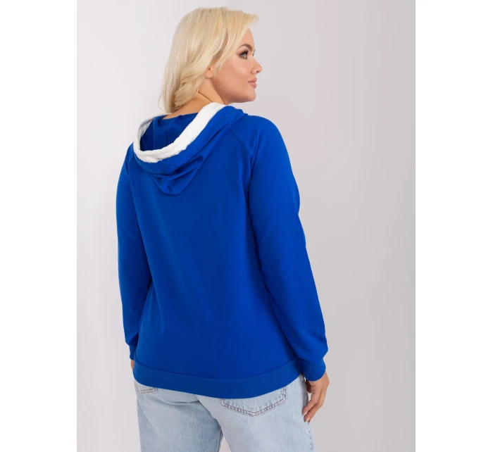 Bluza RV BL model 18965523 kobaltowy - FPrice Bluza RV BL model 18965523 kobaltowy - FPrice