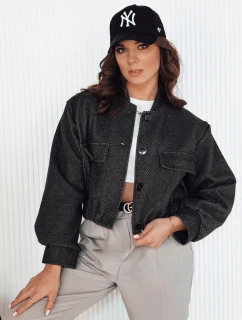 Dámska bunda bomber HONES graphite FashionStreet TY4142
