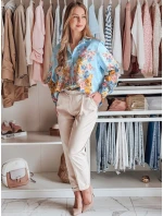 Dámská květovaná košile oversize modrá Dstreet model 21986546 - FashionStreet