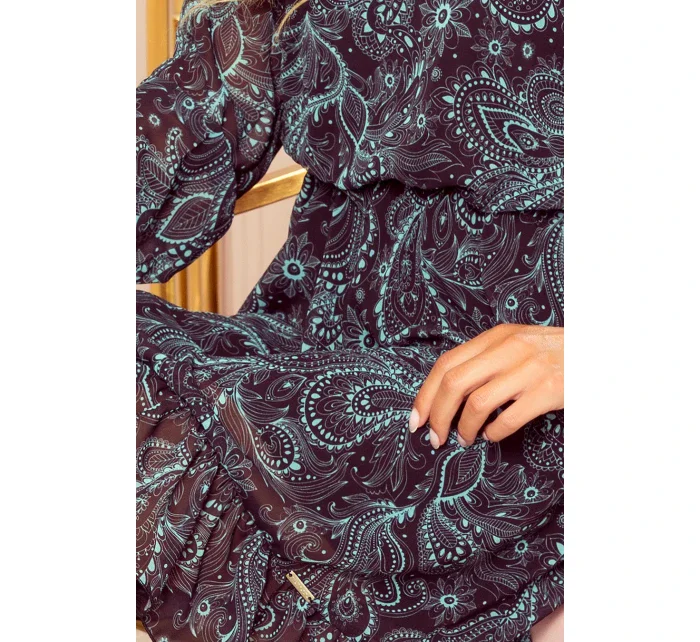 Dámske šaty 295-3 Bakara - NUMOCO Dámske šaty 295-3 Bakara - NUMOCO