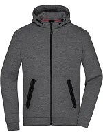 JN Pánská bunda s kapucí 02. dark melange model 22530517 - Daiber
