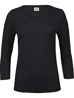 TJ 460 Dámské elastické tričko s 3/4 rukávem model 22497105 black - Tee Jays TJ 460 Dámské elastické tričko s 3/4 rukávem model 22497105 black - Tee Jays