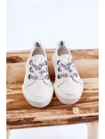 Dětské kožené tenisky BIG STAR model 21594822 Bílé - Big Star Shoes