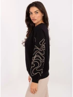 Bluzka RV BZ model 21393026 czarny - FPrice Bluzka RV BZ model 21393026 czarny - FPrice