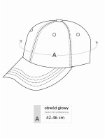 Dievčenská baseballová čiapka Yoclub CZD-0689G-2800 Grey