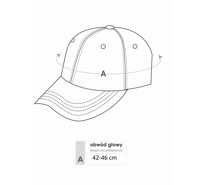 Dievčenská baseballová čiapka Yoclub CZD-0689G-2800 Grey