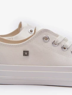 Pánské nízké tenisky Big Star Bílé