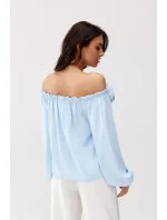 Halenka model 20857714 světle modrá - Roco Fashion