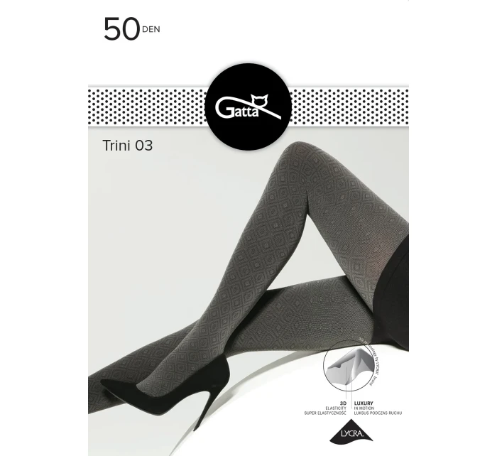 Dámske pančuchy Gatta Trini wz.03 50 deň 2-4