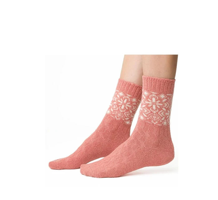 Ponožky Steven art.093 Vzor Vlnené dámske 35-40
