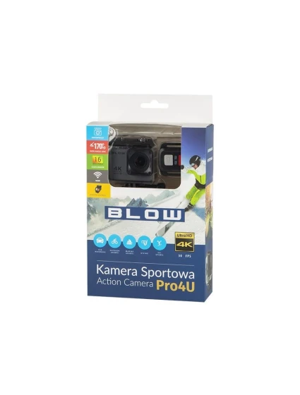 Športová kamera BLOW PRO4U 78-538# Športová kamera BLOW PRO4U 78-538#