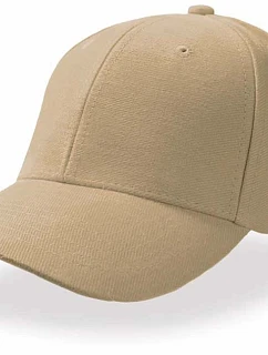 Atlantis Headwear Pilot – 6-panelová čiapka z bavlneného tvílu 33.0501 khaki