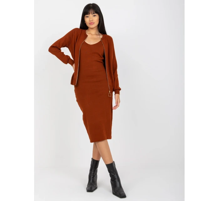 Súprava EM KMPL MC7867.36 tmavo hnedá