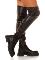 Sexy Musthave flat Overknee Boots