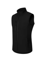 Trail pánska softshellová vesta čierna