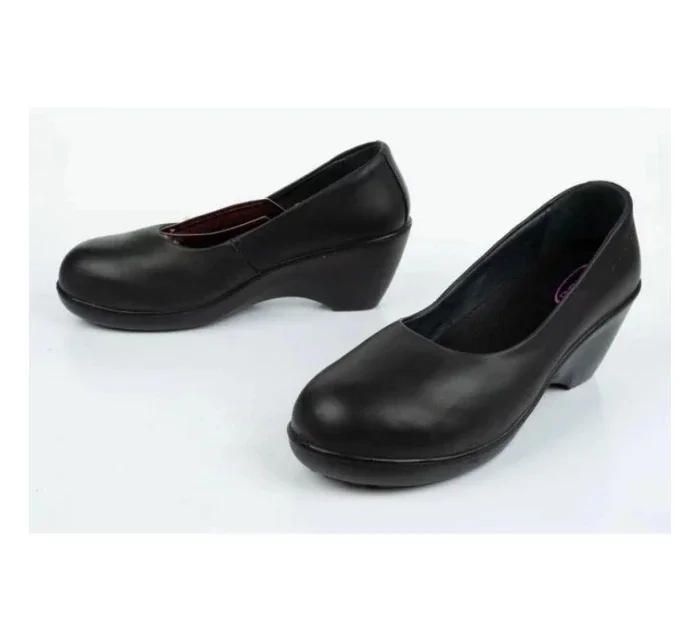 Dámska pracovná obuv lodičky na podpätku Lavoro Grace W 1133.00 Čierna - Lavoro